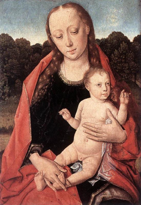 Dieric Bouts The Virgin and Child Panel Germany oil painting art